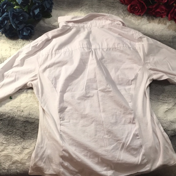 Women’s white long sleeve shirt - Picture 3 of 5